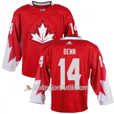 Kanada Tröja Jamie Benn 14 World Cup 2016 Röd